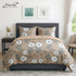 Florida Fiesta 4 Piece Comforter Set in Box - Perfect for Gifting - 1 Double Bedsheet & 1 Double Comforter with 2 Pillow Covers
